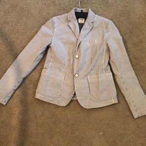 Seersucker Blazer